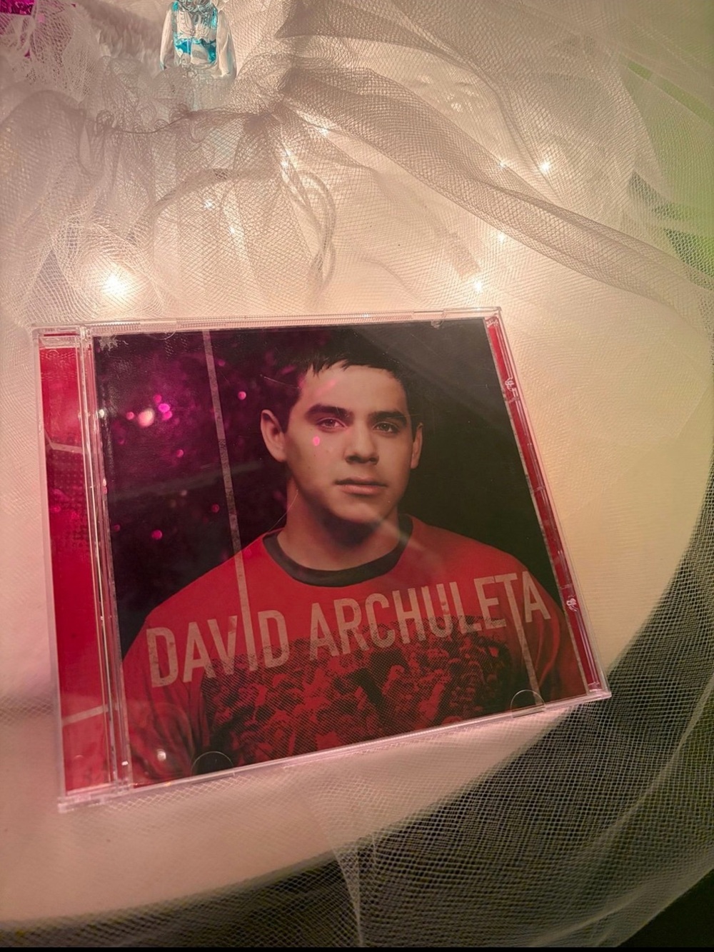 David Archuleta Self-Titled CD — Red Cover